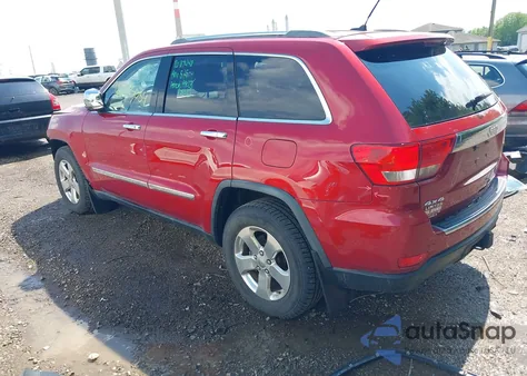 2011 Jeep Grand Cherokee Limited из США, поврежденный, VIN 1J4RR5GG8BC673966